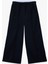 Beli Lastikli Viskon Karışımlı Basic Geniş Paça Pantolon 1