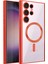 Samsung Galaxy S22 Ultra Magneticedge Kılıf - Kırmızı 2