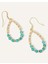 Turq Bead Teardrop E Turquoıse 3