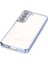 Samsung Galaxy S22 Crystal Shield Lensli Silikon (Lens Protector / Kamera Koruyucu Kılıf) - Açık Mavi 4