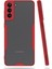 Samsung Galaxy S21 Plus Kılıf Platin Soft - Kırmızı 1
