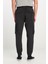 Regular Fit Normal Kesim Ribanalı Paça Kargo Cepli Antrasit Jogger Pantolon 4