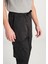 Regular Fit Normal Kesim Ribanalı Paça Kargo Cepli Antrasit Jogger Pantolon 5