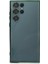 Samsung Galaxy S22 Ultra Crystal Shield Lensli Silikon (Lens Protector / Kamera Koruyucu Kılıf) - Yeşil 2