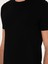 Erkek Siyah Slim Fit Bisiklet Yaka Triko T-Shirt 50313587-VR046 7