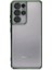 Samsung Galaxy S21 Ultra Crystal Shield Lensli Silikon (Lens Protector / Kamera Koruyucu Kılıf) - Yeşil 2