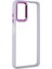 Samsung Galaxy M13 Elegant Clear Case (Şeffaf Kılıf) - Stylish Protective Cover - Lila 4
