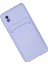 Samsung Galaxy A01 Core Kılıf Card Flex Kılıf (Kartlıklı) - Lila 2