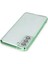 Samsung Galaxy S21 Fe Crystal Shield Lensli Silikon (Lens Protector / Kamera Koruyucu Kılıf) - Yeşil 3