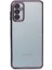 Samsung Galaxy M23 Crystal Shield Lensli Silikon (Lens Protector / Kamera Koruyucu Kılıf) - Mor 2