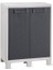 Cabinet Santorini Kısa Raflı Bahçe Dolabı Xl Gri 1