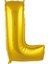 1 Metre Altın Renk Balon L Harfi 40 Inc Parti Malzemesi 1
