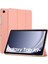 Samsung Galaxy Tab A9 Plus 11 Inç Kılıf Smart Uyku Modlu Standlı Şeffaf Kapaklı SM-X210 (Uyumlu) 1