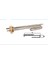 Rezistans Pot Kıvrık 1 ½" 2000W L:25CM 220V M1210 1