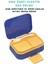Bento 1030ML Lunchbox Yeni Koleksiyon Tek Katlı 3 Bölmeli Pp Plastik Sefer Tası Yemek Kutusu 4