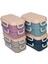 2 Katlı Paslanmaz Çelik Yemek Kabı Beslenme Kabi Saklama Kabı 450X400 ml Lunch Box Renkli 4