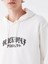 Lcw Casual Beyaz Uzun Kollu Baskılı Erkek Kalın Hoodie 4