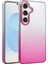 Samsung Galaxy A14 4g Aurora Shine Glossy Kılıf – Luxury Kapak - Pembe 1