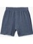 Slim Fit Beli Lastikli Dokulu Mini Şort 3