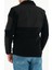 Erkek Siyah Slim Fit Anti-Pilling Tüylenme Yapmayan Tam Fermuar Softshell Garnili Polar Sweatshirt 5