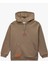 Uzun Kollu Fermuar Detaylı Kapşonlu Sweatshirt 1