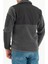 Erkek Füme Slim Fit Anti-Pilling Tüylenme Yapmayan Tam Fermuar Softshell Garnili Polar Sweatshirt 5