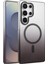 Samsung Galaxy S23 Ultra Selene Shine Magsafe Case – Elegant Glossy Kılıf (Işıltılı Premium Kapak) - Siyah 1