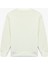 Şardonlu Uzun Kollu Bisiklet Yaka Baskılı Sweatshirt 2