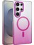 Samsung Galaxy S24 Ultra Selene Shine Magsafe Case – Elegant Glossy Kılıf (Işıltılı Premium Kapak) - Mor 4