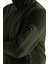 Erkek Haki Slim Fit Anti-Pilling Tüylenme Yapmayan Tam Fermuar Softshell Garnili Polar Sweatshirt 6