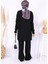 Triko Tunik Pantolon Takım 17035 Siyah 3