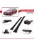 Renault Laguna (X56) Sw 1996-2000 Arası ile Uyumlu Fly Model Ara Atkı Tavan Barı Siyah 2 Adet 3
