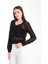 Uzun Kol V Yaka File Bluz 4