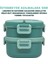 Bento 1650ML Lunchbox Yeni Koleksiyon 2 Katlı 3 Bölmeli Paslanmaz Çelik Sefer Tası Yemek Kutusu 7