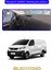 Peugeot Expert Traveller 2018+TORPİDO Koruma Halısı Mavi Kenar 1