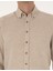 Erkek Bej Slim Fit Uzun Kollu Gömlek 50316768-VR011 6