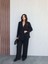 Vatkalı Oversize Ceket Pantolon Takım 4