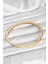 316L Çelik Gold Renk 65 mm Ince Kadın Kelepçe Bileklik 2