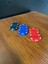Poker Chip Fidget Oyuncak Seti,3’lü Stres Oyuncağı, Eğlenceli Poker Chipleri, Renkli ve Hareketli 2