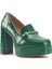 TAMIKA 3PR Yeşil Kadın Loafer 7