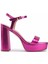Moma2 3pr Fuşya Kadın Topuklu Sandalet 6
