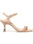 HENNO2 3PR NUDE Kadın Topuklu Sandalet 9