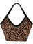 Duobly 5pr Leopar Kadın Omuz Çantası 11