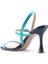 MONIQUE2 5FX Mavi Kadın Topuklu Sandalet 8