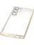 Samsung Galaxy S23 Ultra Crystal Shield Lensli Silikon (Lens Protector / Kamera Koruyucu Kılıf) - Gold 5