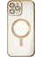 Apple iPhone 13 Pro Max Magneticedge Kılıf - Gold 1