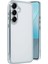 Samsung Galaxy S25 Crystal Shield Lensli Silikon (Lens Protector / Kamera Koruyucu Kılıf) - Gümüş 3