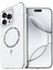 Apple iPhone 15 Pro Max Crystal Magsafe Kapak – Slim, Zarif & Hafif Tasarım - Şeffaf 1