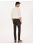 Erkek Kahverengi Slim Fit Jean Pantolon 50317247-VR029 4