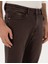 Erkek Kahverengi Slim Fit Jean Pantolon 50317247-VR029 5